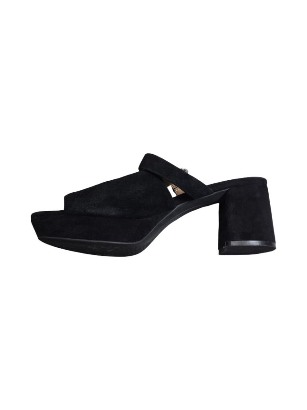Women's - Aerosoles Cosmic Suede Heeled Sandals, Size 10 - Picture 6 of 9